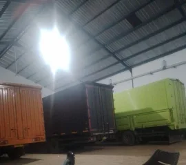 Warehouse dan basis operasional Buraq Logistik di Makassar