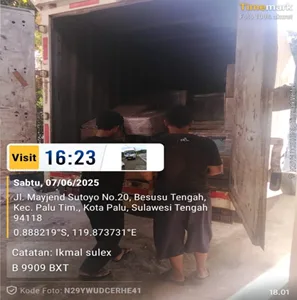 Dokumentasi FTL (Full Truck Load) Buraq Logistik